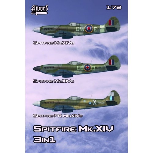 Go to product SWORD 72133 - 1:72 Spitfire Mk.XIV 3 in 1