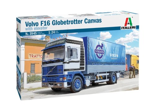 Go to product ITALERI 3945 - 1:24 VOLVO F16 Globetrotter Canvas with elevator