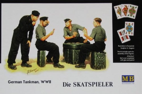 Go to product MASTER BOX 3525 - 1:35 Skatspieler