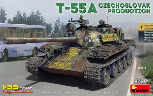 Go to product MINIART 37084 - 1:35 T-55A Czechoslovak Production