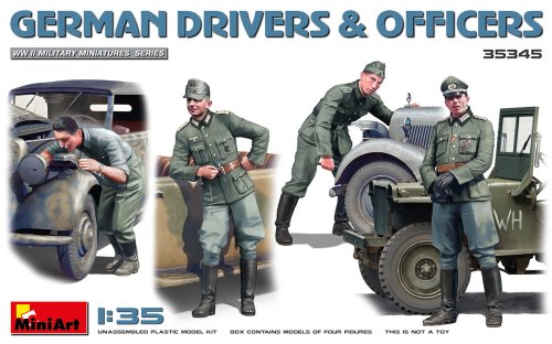 Go to product MINIART 35345 - 1:35 German Drivers & Officers