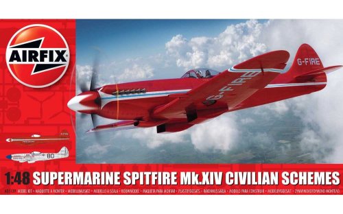 Go to product AIRFIX 05139 - 1:48 Supermarine Spitfire Mk.XIV Civilian Schemes