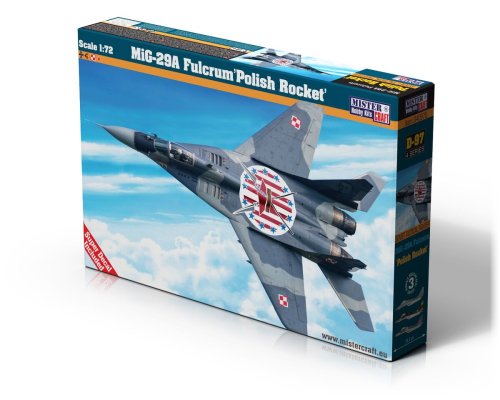 Go to product MISTERCRAFT D97 - 1:72 MiG-29A Fulcrum Polish Rocket