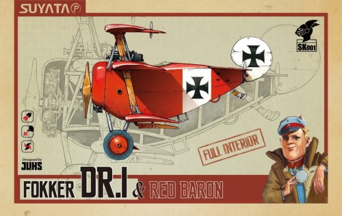 Go to product SUYATA SK-001 - Fokker DR.I & Red Baron