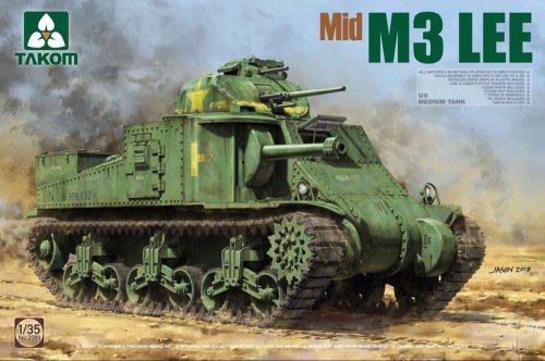 Go to product TAKOM 2089 - 1:35 M3 Lee (Mid) US Medium Tank
