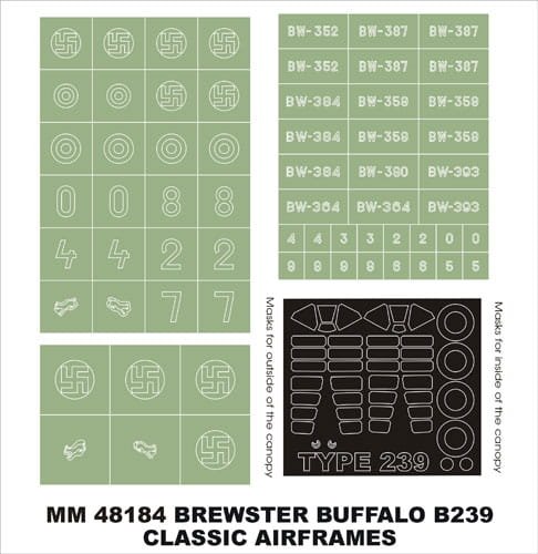 Go to product MONTEX MM48184 - 1:48 Brewster Buffalo B239