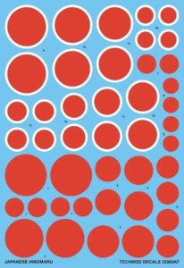 TECHMOD 32069 - 1:32 Japanese Hinomaru