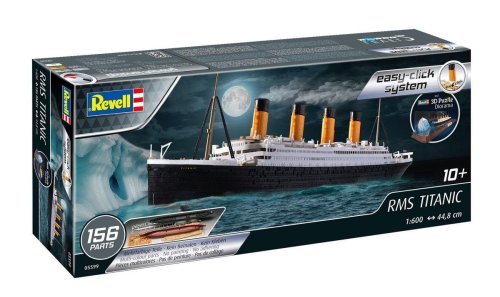 Go to product REVELL 05599 - 1:600 RMS Titanic + 3D Puzzle Diorama (Iceberg)