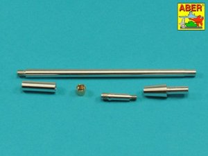Aber 35L-312 - 1:35 120mm M-58 metal gun barrel for American M103 A1 / A2 tank