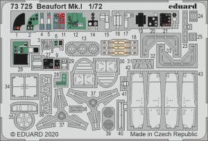 EDUARD 73725 - 1:72 Beaufort Mk.I