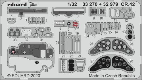 Go to product EDUARD 33270 - 1:32 CR.42