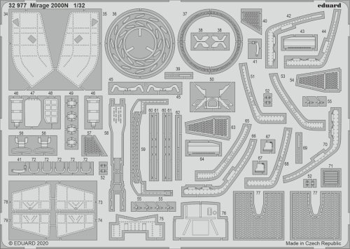 Go to product EDUARD 32977 - 1:32 Mirage 2000N