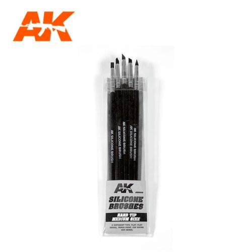 Go to product AK INTERACTIVE 9088 - Silicone Brushes Hard Tip Medium