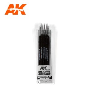 AK INTERACTIVE 9086 - Silicone Brushes Medium Tip Medium