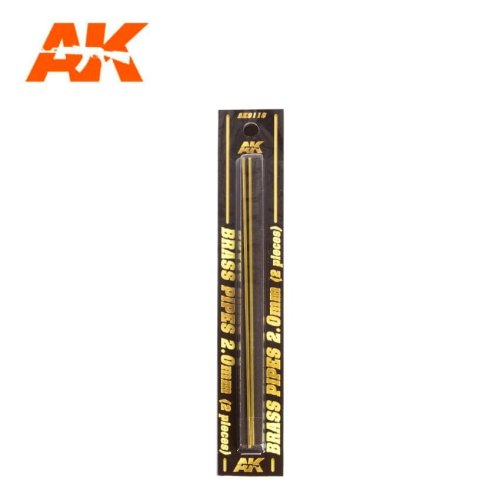Go to product AK INTERACTIVE 9118 - Brass tubes set. 2.0 mm, 2x