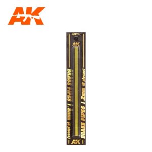AK INTERACTIVE 9111 - Brass tubes set. 1.2 mm, 5x