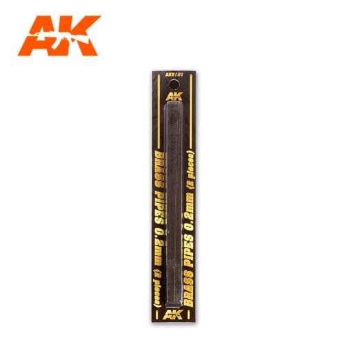 Go to product AK INTERACTIVE 9101 - Brass tubes set. 0.2 mm, 2x