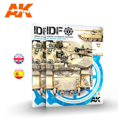 Go to product AK INTERACTIVE 4844 - Tanker Techniques Magazine - IDF - Special Issue vol 1