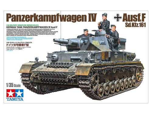 Go to product TAMIYA 35374 - 1:35 Panzerkampfwagen IV Ausf.F