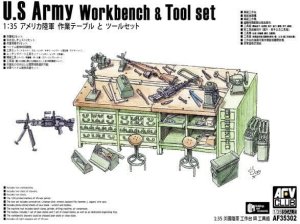 AFV CLUB 35302 - 1:35 U.S Army Workbench & Tool set