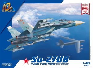 GREAT WALL HOBBY 4827 - 1:48 Su-27UB Flanker C Heavy Fighter