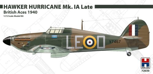 Go to product HOBBY 2000 72030 - 1:72 Hawker Hurricane Mk.Ia Late - British Aces 1940