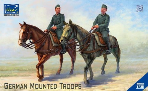 Go to product RIICH MODELS 35038 - 1:35 German Mounted Troops