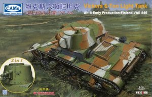 RIICH MODELS ( CAMs ) CV35A008 - 1:35 Vickers 6-Ton Light Tank Alt B Early Production-Finland-VAE 546 w/ interior