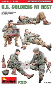 MINIART 35318 - 1:35 US Soldiers at rest - Special Edition