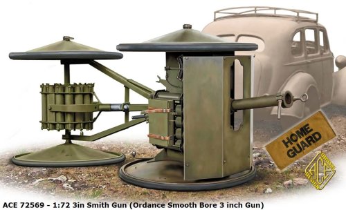 Go to product ACE 72569 - 1:72 3in Smith Gun (Ordance Smooth Bore 3 inch Gun)