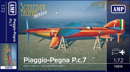 Go to product AMP 72015 - 1:72 Piaggio Pegna PC.7 - Schneider Trophy Series