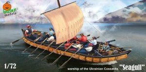 GARBUZ 7202 - 1:72 Seagull - Warship of the Ukrainian Cossacks
