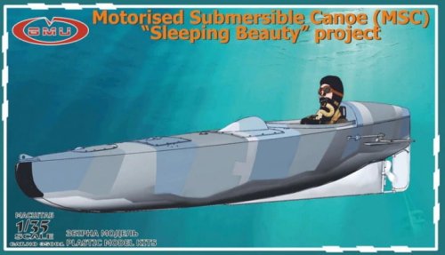 Go to product GMU 35001- 1:35 Motorised Submersible Canoe (MSC) Sleeping Beauty project