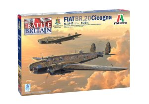 ITALERI 1447 - 1:72 FIAT BR.20 Cicogna - Battle of Britain