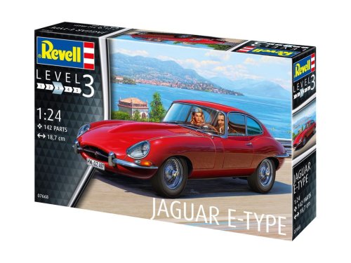 Go to product REVELL 07668 - 1:24 Jaguar E-Type Coupé