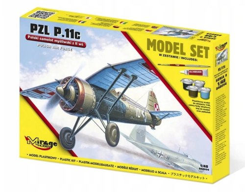 Go to product MIRAGE 848094 - 1:48 PZL P.11c - Model Set