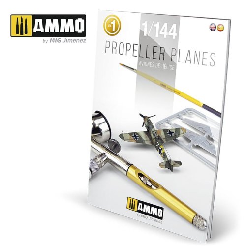 Go to product AMMO MIG 6144 - Propeller Planes 1/144 Vol.1 - poradnik modelarski