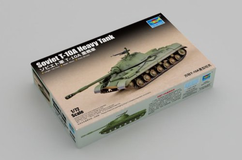 Go to product TRUMPETER 07153 - 1:72 Soviet T-10A Heavy Tank