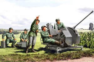 HOBBY BOSS 84412 - 1:35 20mm Flak 38 Figure Set