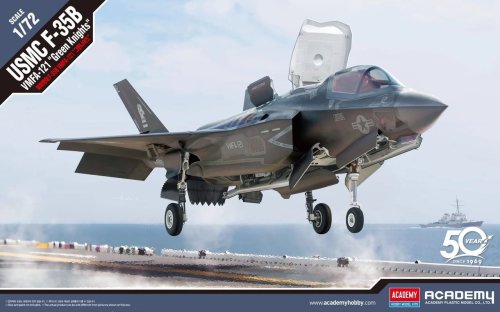 Go to product ACADEMY 12569 - 1:72 USMC F-35B VMFA-121 Green Knights