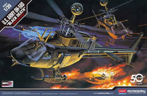 Go to product ACADEMY 12131 - 1:35 US Army OH-58D Kiowa Black Death