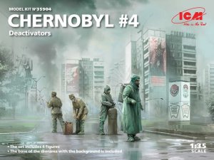 ICM 35904 - 1:35 Chernobyl#4. Deactivators (4 figures)