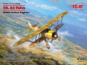 ICM 32020 - 1:32 Fiat CR.42 Falco - WWII Italian Fighter