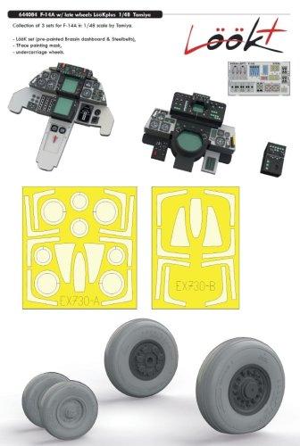 Go to product EDUARD 644084 - 1:48 F-14A w/ late wheels LööKplus