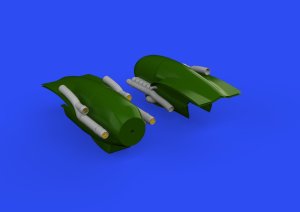 EDUARD 648606 - 1:48 Bf 110G-4 exhaust stacks