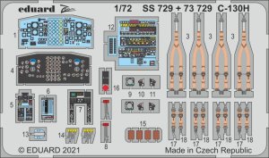EDUARD SS729 - 1:72 C-130H