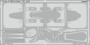 EDUARD 32460 - 1:32 F-100F air brake