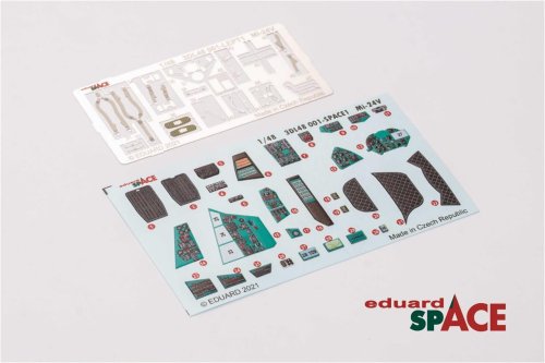 Go to product EDUARD 3DL48001 - 1:48 Mi-24V Space - 3D Decals + PE