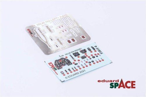 Go to product EDUARD 3DL48004 - 1:48 P-51D-15+ Space - 3D Decals + PE