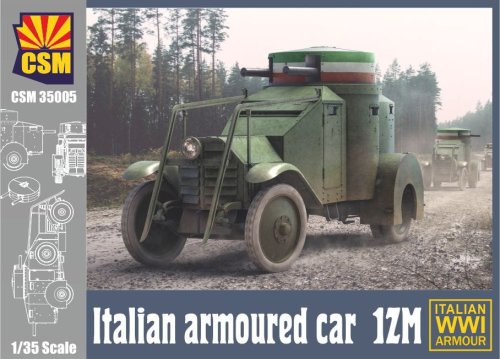 Go to product COPPER STATE MODELS CSM 35005 - 1:35 Italian Armoured Car 1ZM
